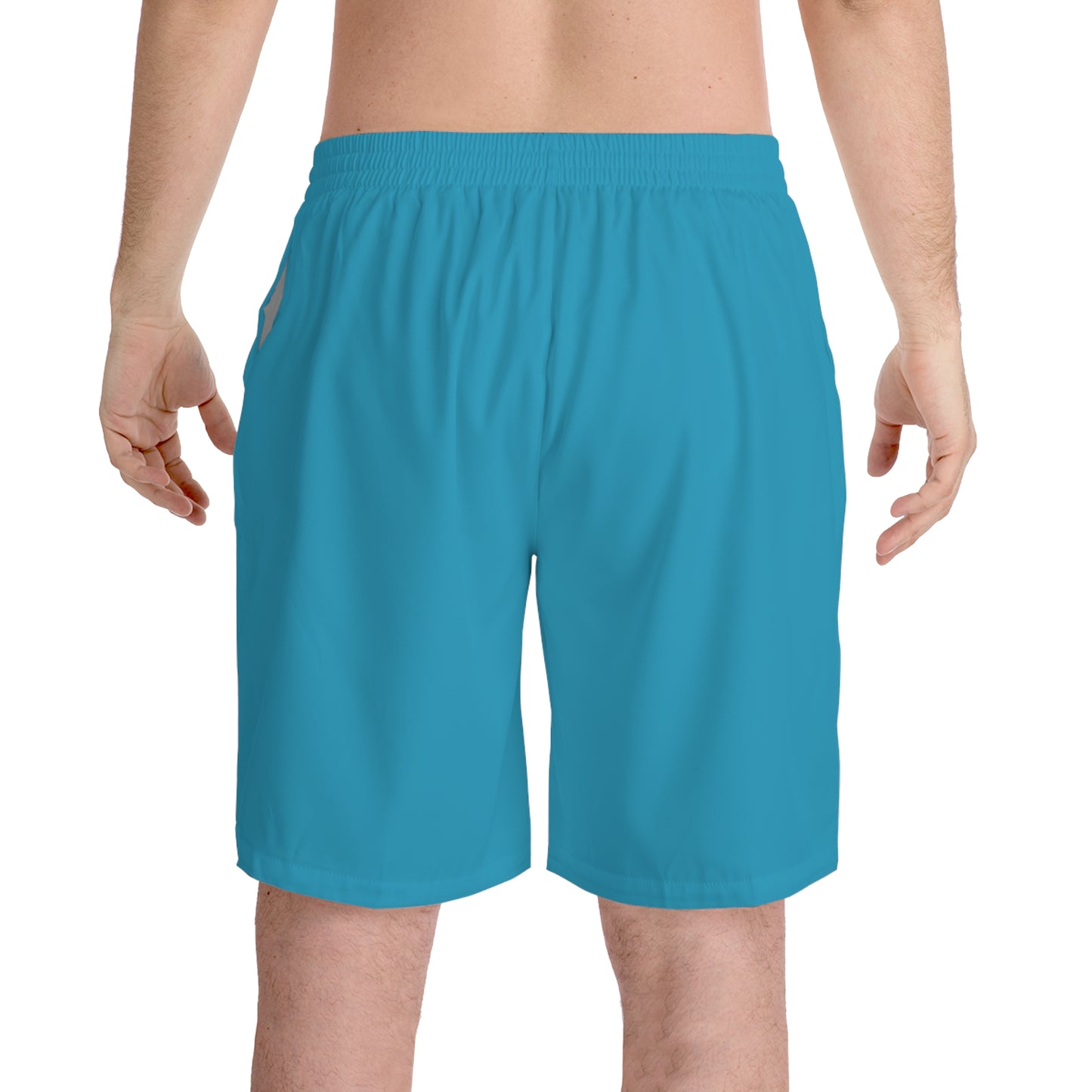 African Angel Men's Elastic Beach Shorts - Bold Heritage Design With Uplifting Bible Verse