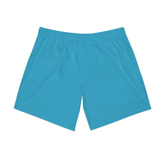 African Angel Men's Elastic Beach Shorts - Bold Heritage Design With Uplifting Bible Verse